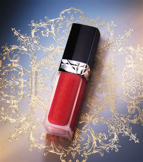 Limited Edition Rouge Dior Forever Sequin Glittery Liquid Lipstick